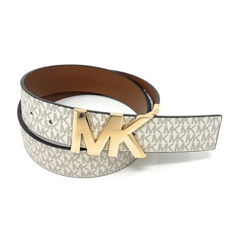 michael kors reversible leather belt|mk belt reversible.